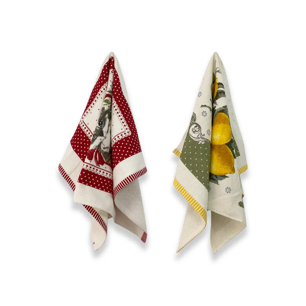 Colorfast Super Absorbent Decorative Kitchen Towel Sets