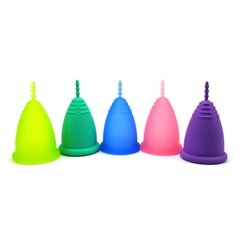 Reusable Medical Grade Silicone Menstrual Cup Feminine Hygiene Product Lady Menstruation Cup