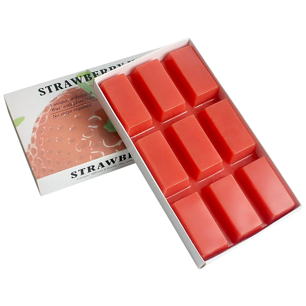 500g Strawberry Hot Film Hard Wax Block No Strips Hair Removal