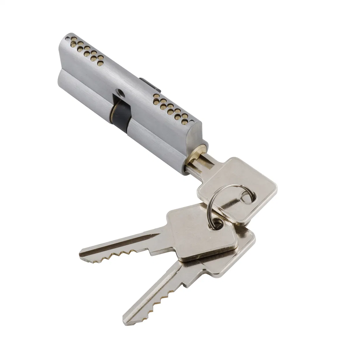 En1303 High Security Euro Profile Brass Door Lock Cylinder with F Keyway (GMB-CY-24)
