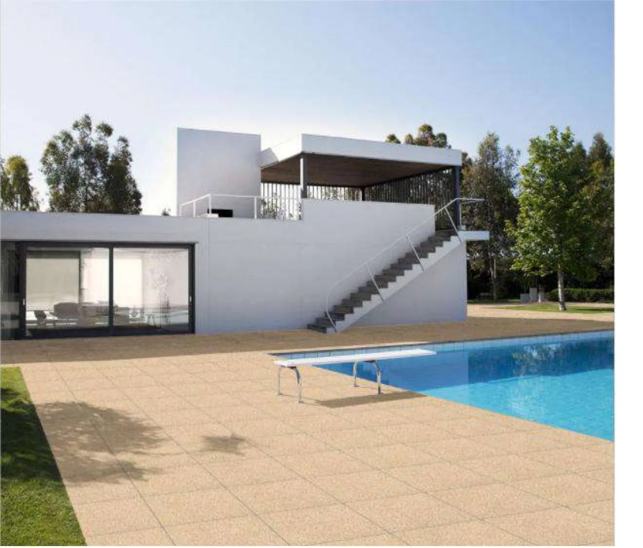 Керамогранитная плитка 3D Inkjet для фасада и улицы