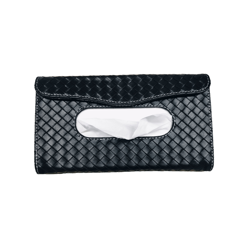 Car PU Leather New Fashion Luxury Magnetic Tissue Holder
