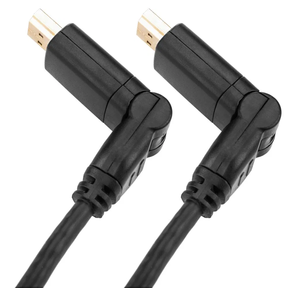 High Speed 1.4V Rotation HDMI Cable Support 1080P 60Hz 1m