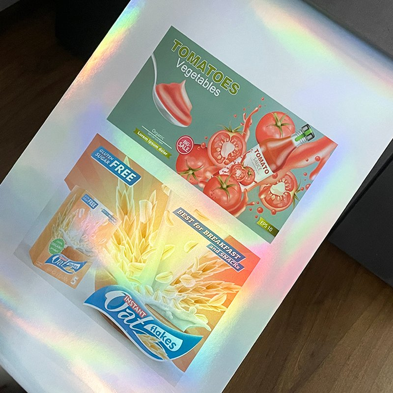 Waterproof Pet Laser Inkjet Printing Self-Adhesive Paper DIY Material Tear-Resistant Label Sticker