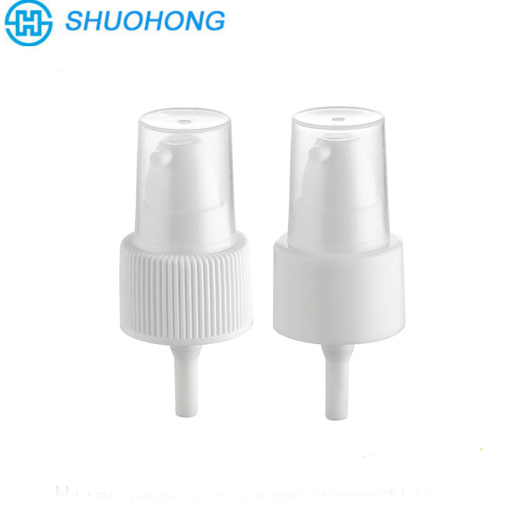 18-410 20-410 20-400 22-400 24-410 White Black Fine Mist Sprayer Plastic Pet Bullet Boston Round Bottle Treatment Pump