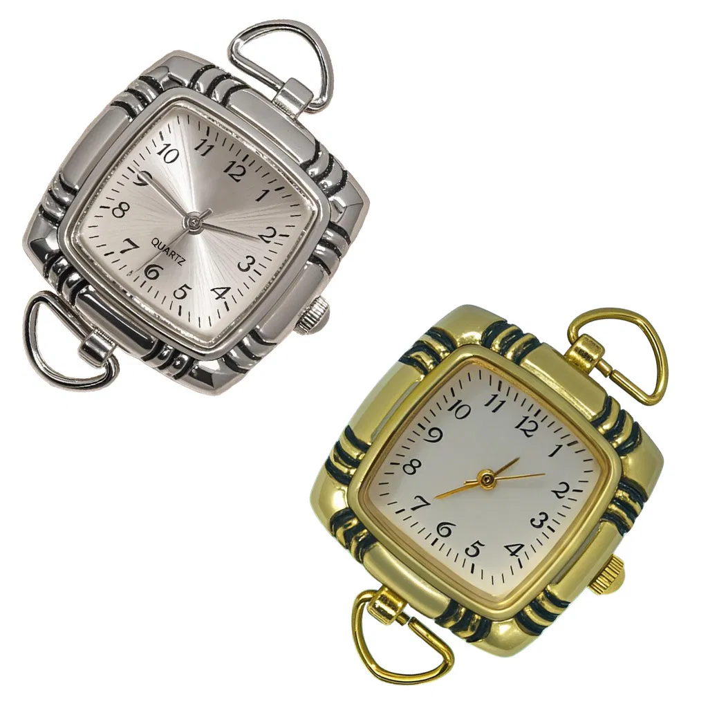 Vintage Silver Quality Watch Head DIY Watch Faces for Jewelry Making