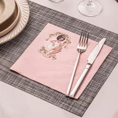 Personalized 3-Ply Wedding Napkins Custom Logo Fast Shipping for Reception Decor