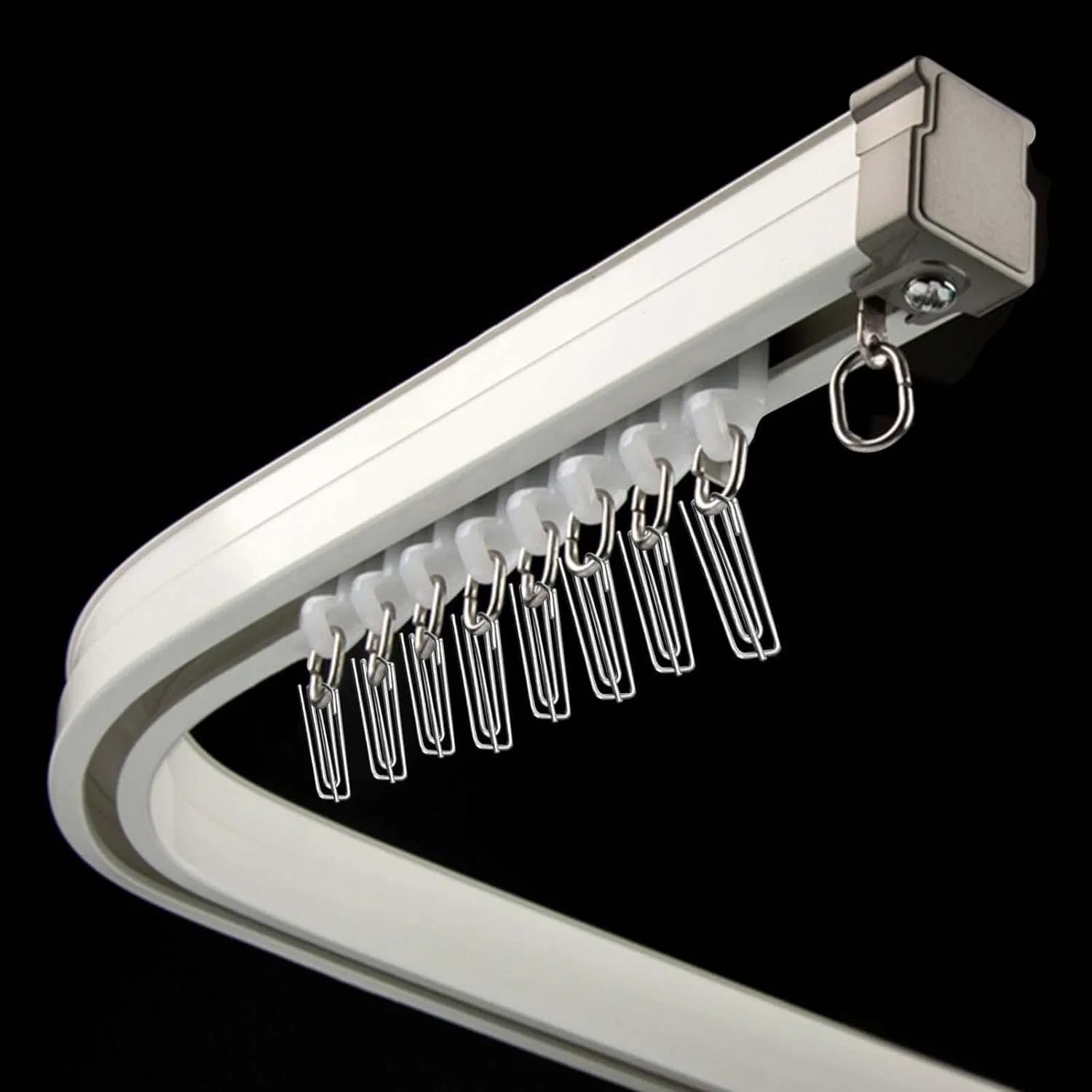 Space-Saving and Compact Curtain Tracks for Limited Room