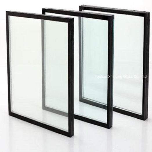 Igu Clear Low-Iron Insulated Tempered Glass for Show Window