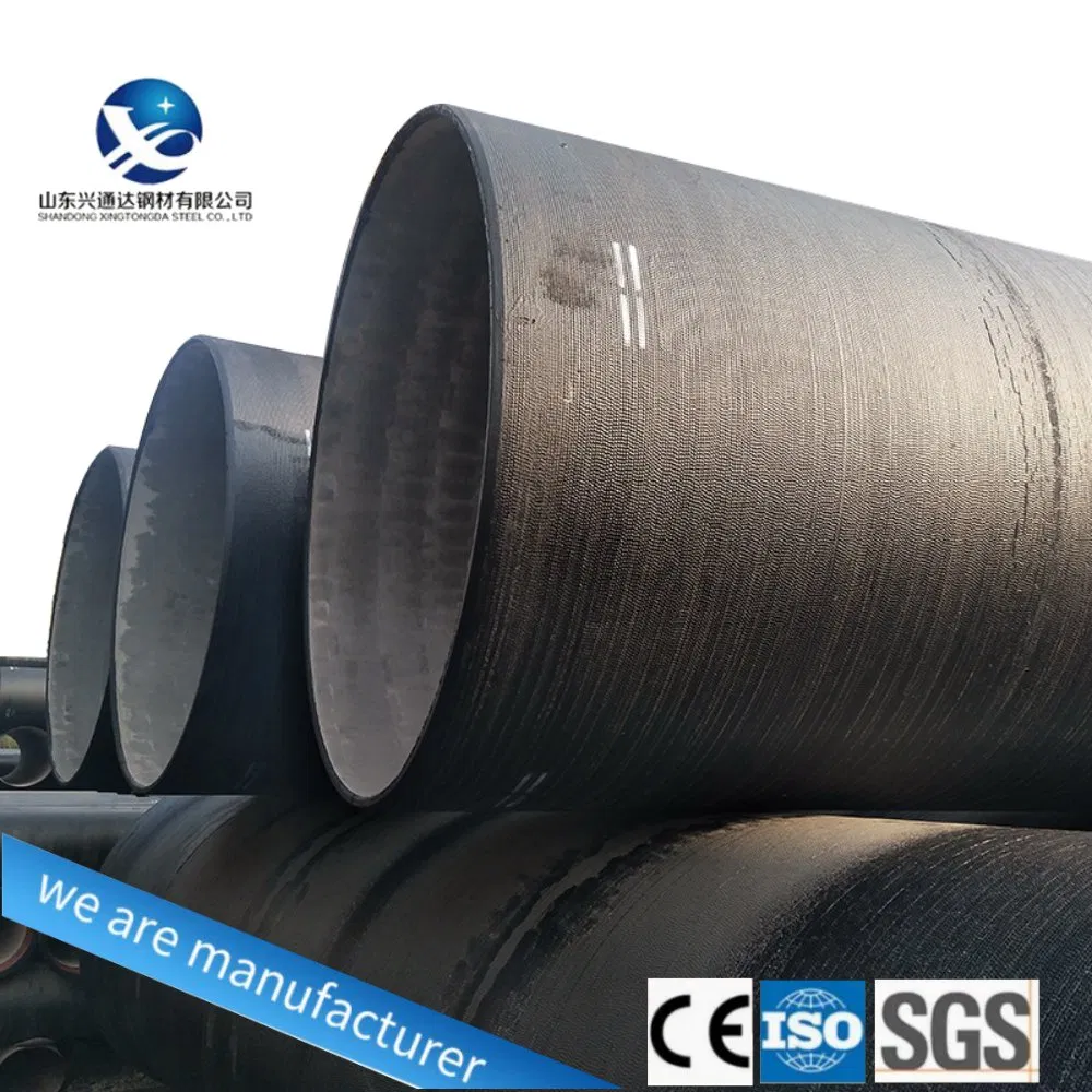 Factory DN300 Ductile Iron Pipe 80mm-200mm Diameter Price Per Meter C40 C30 K9 Ductile Iron Pipe