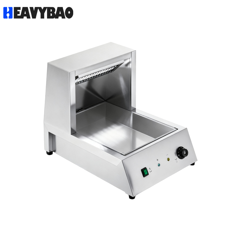 Heavybao Wholesale Price Countertop Stainless Steel Food Chip Electric Heat Warmer Display