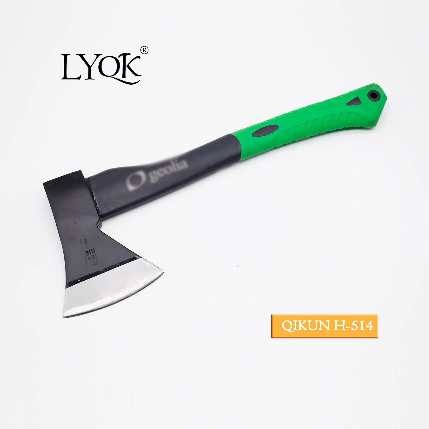 H-513 Construction Hardware Hand Tools Plastic Rubber Handle Hammer Axe