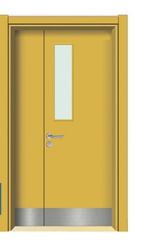 High Quality Material Fireproof 90 Minutes Rated Fire Resistance Door