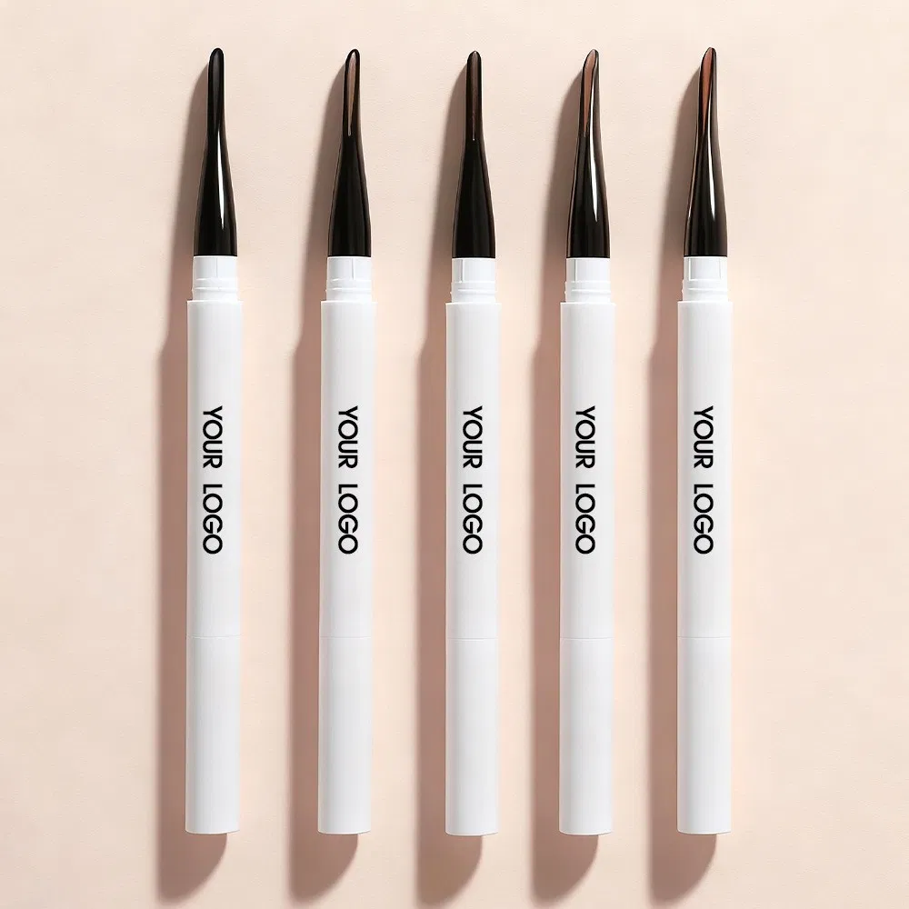5 Colors Vegan Waterproof Long-Lasting Eyebrow Pencil High Pigment Microblading Feature Low MOQ Eye Pencil for Brow Use Low MOQ