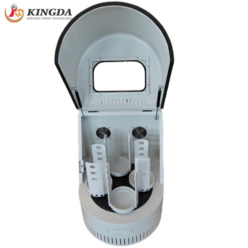 Compact Planetary Ball Mill 0.2L Semi-Circle for Lab Use