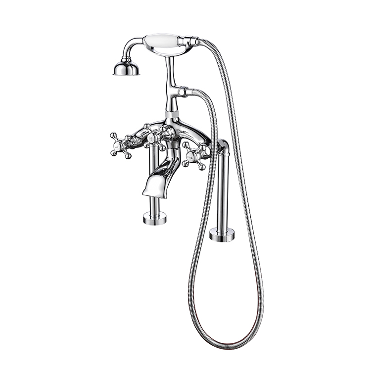 Modern Classical Design Styles Deck-Mount Shower Head Bathtub Faucet