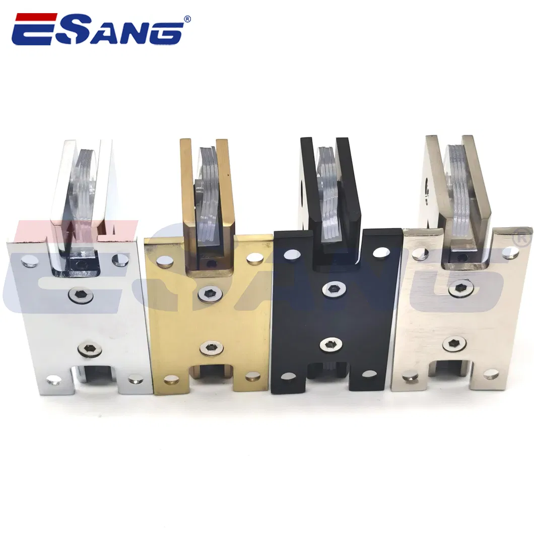 Esang Adjustable Square Connector Shower Door Pivot Hinge Glass Shower Hinge
