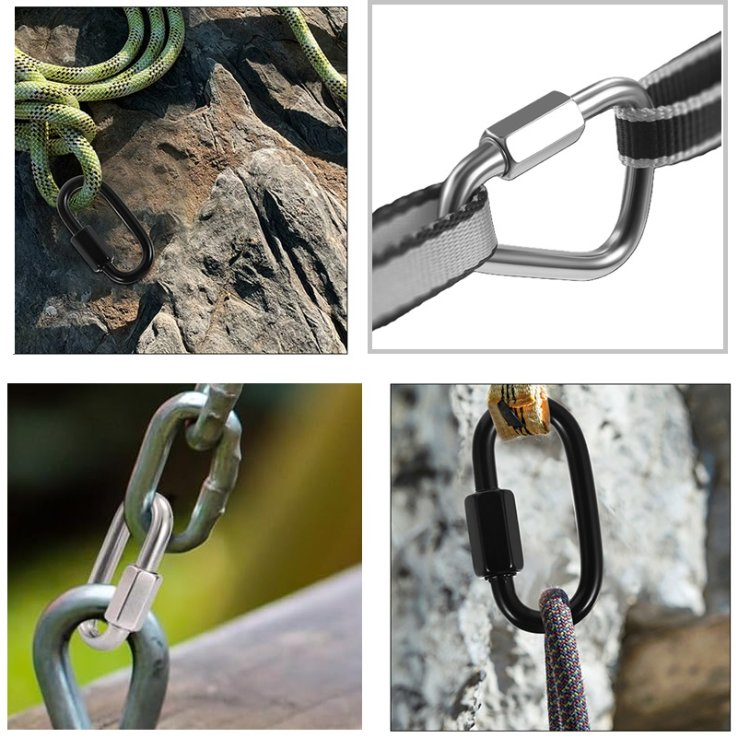Durable Heavy Duty Stainless Steel Quick Link for Outdoor Camping Gear