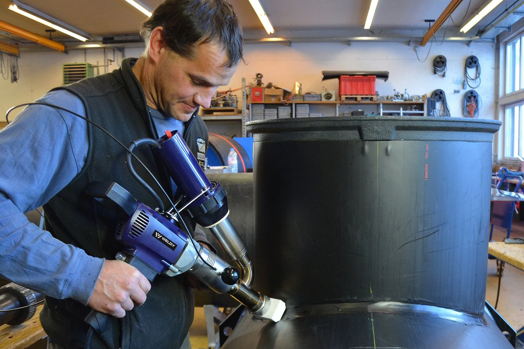 Factory Price Weldy Hot Air Gun Booster Ex3 Extrusion Welder