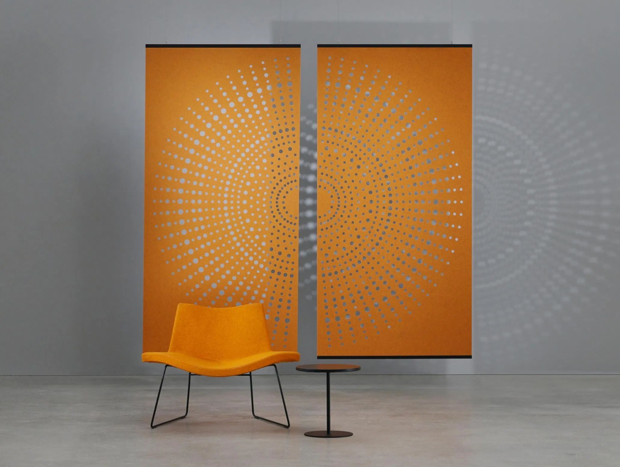 Hollow out Acoustic Wall Ceiling Panel with Polyester Fiber Pet Felt Acoustic Panel