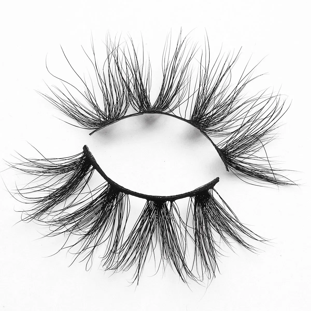 Klon08 Hot Selling 25mm 3D Mink Eyelashes Real Siberian Dramatic Mink Lashes with Custom Box