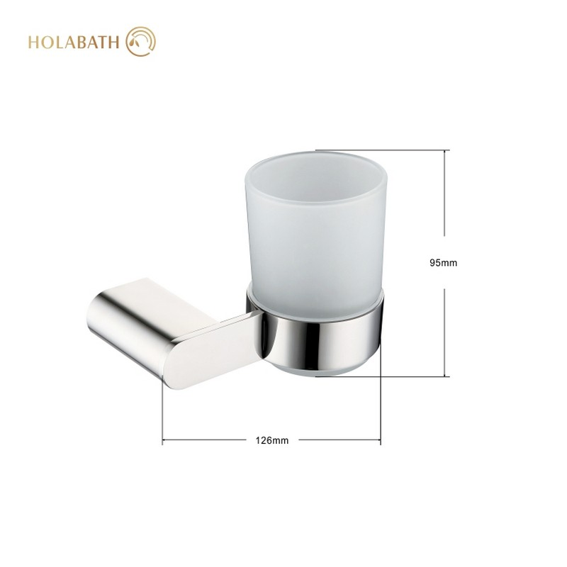 Durable 304 Stainless Steel Toothbrush and Toothpaste Organizer for Showers