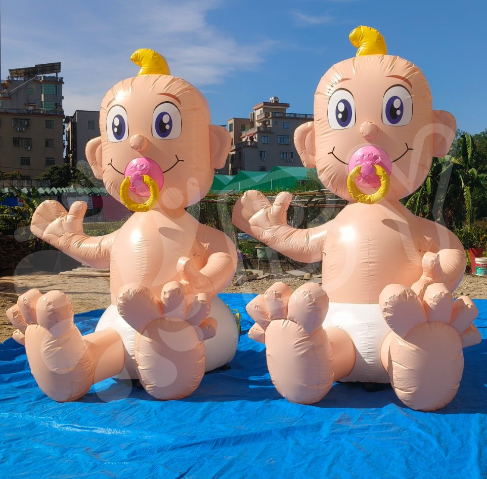 Customized Inflatable Baby Balloon Holland Cartoon Doll Model for Birthday Party