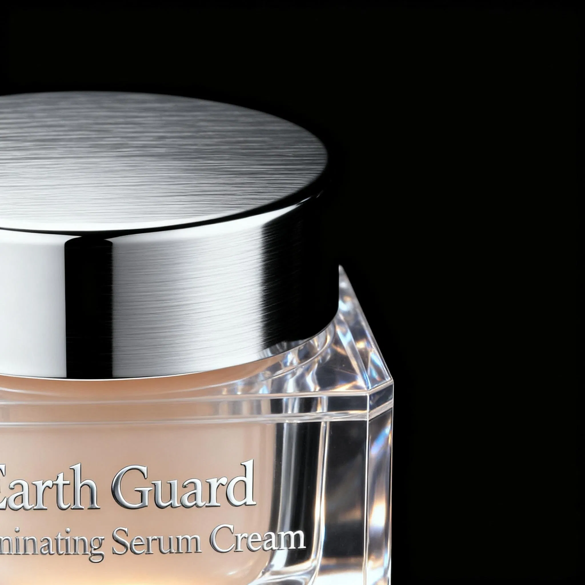 Plant-Based Pollution Shield and Calming Isolation Face Cream with Sodium Hyaluronate and Herbal Extracts