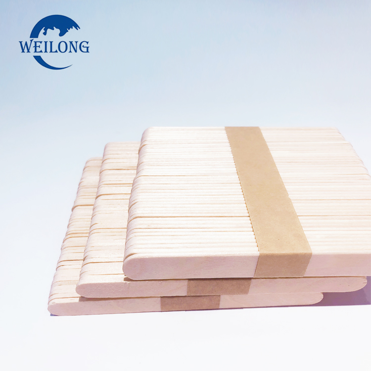 Disposable Ice Cream Stick Creativity Popsicle Crafts Wooden Icecream Sticks