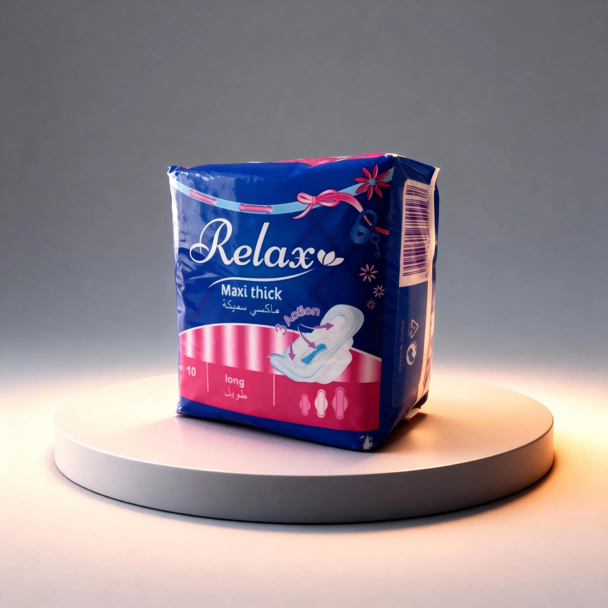 Soft Sanitary Napkins Manufacturer Super Absorbent & Leak-Proof Individually Wrapped