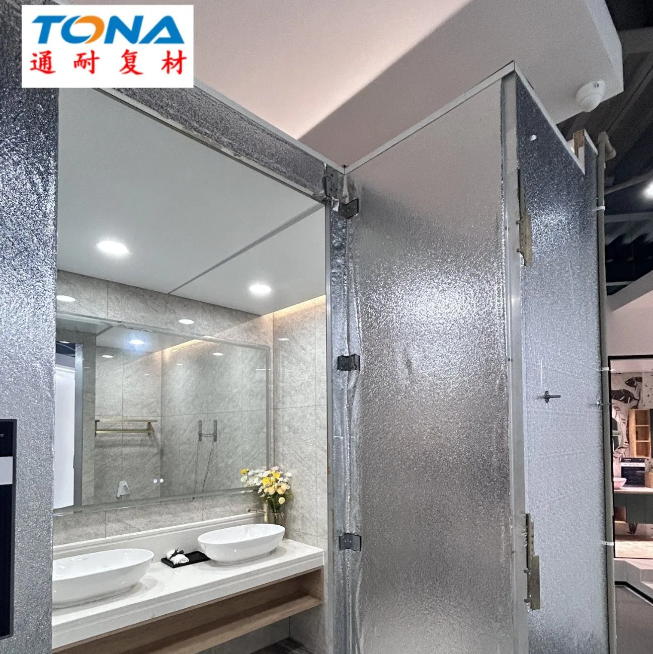 Accessories Prefabricated Furniture Easy Installation Renovation Ready Wholesale SMC Bathroom