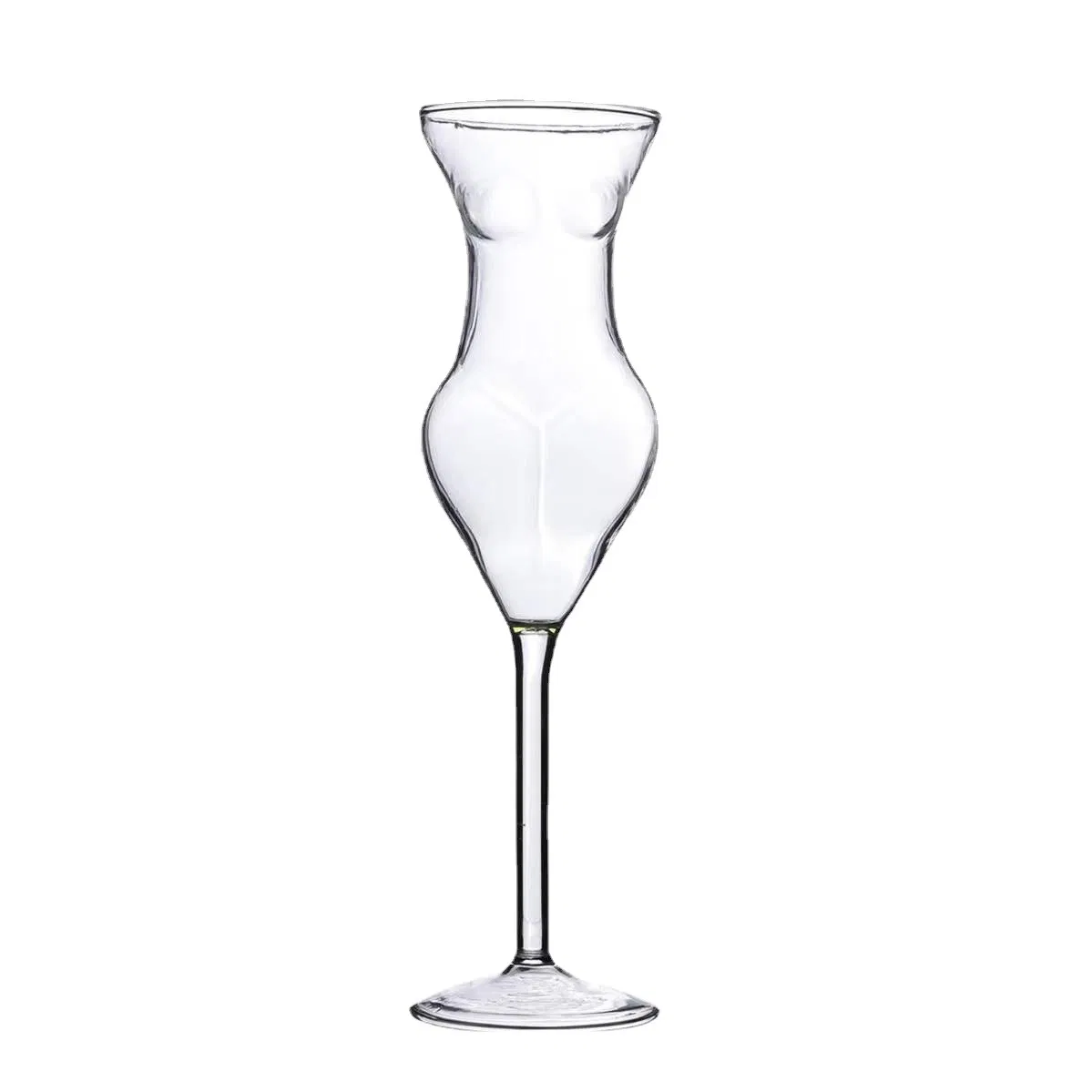 High Borosilicate Glass Woman Body Shaped Wine Glasses Cocktail Glass Female Body Shape Wine Glass