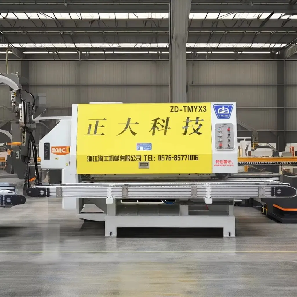 Industrial Grade Continuous Edge Beveling Machine for Sintered Stone Production