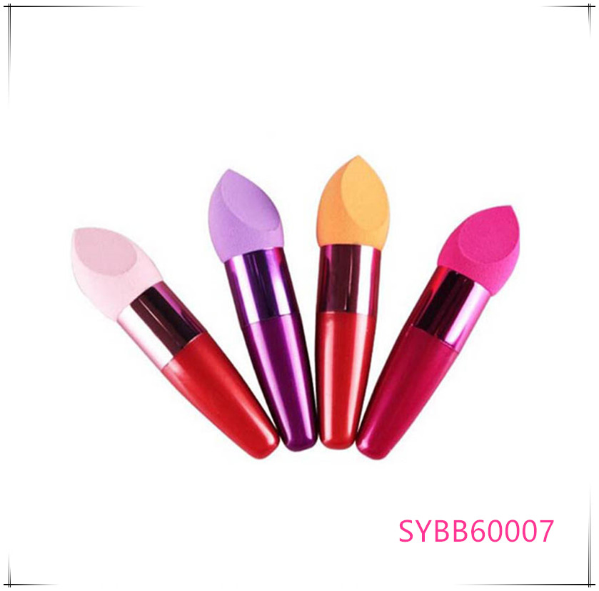 Professional Liquid Foundation Brush Cosmetic Sponge with Handle