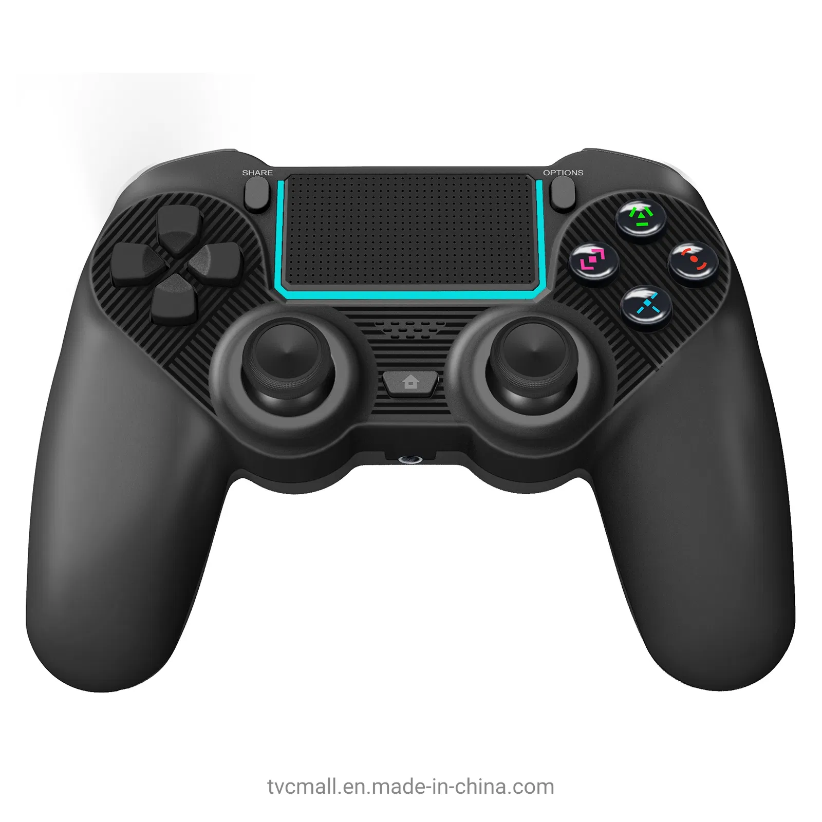 Bluetooth Wireless Controller for PS4 Game Consoles Joystick Gamepad with LED Light