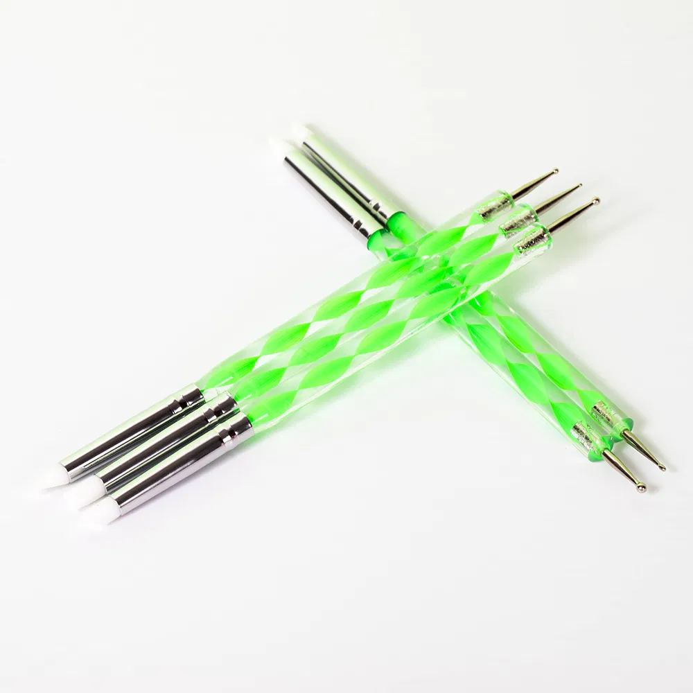 1PC Wax Dotting Pen Two-Ended Nail Art Dotting Tools