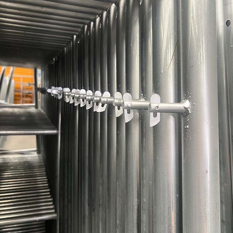 DIP Painted Ladder Type Mason Frame Scaffolding with Snap on Lock