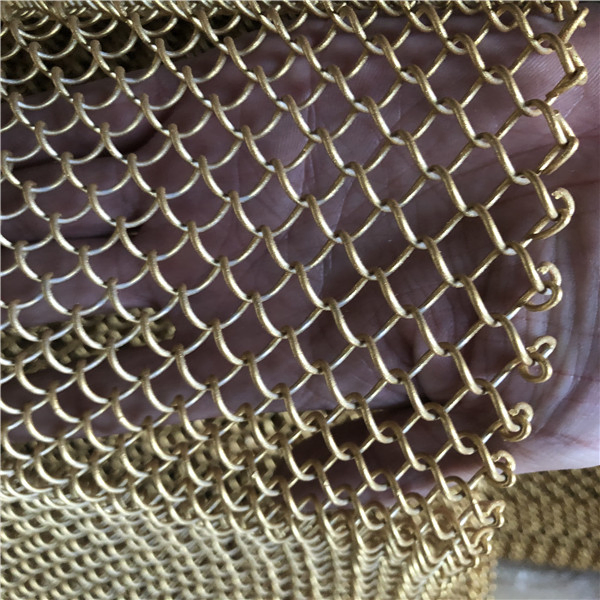 Chain Link Wire Mesh Alumium Curtain