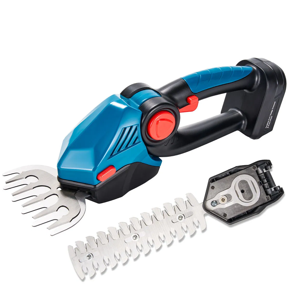 Cordless 21V Handheld Lithium Battery Hedge Trimmer for Lawn and Garden Pruning