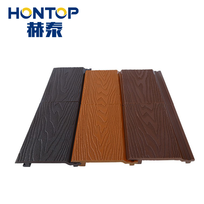 Exterior Outdoor Wood Plastic Composite Wall Panel for Outdoor Wall Cladding Siding WPC Wall Cladding
