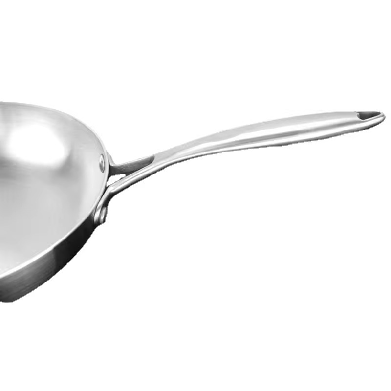 Great Quality Kitchen Heat Resistant Everyday Use Non-Stick Stainless Steel Fry Pans