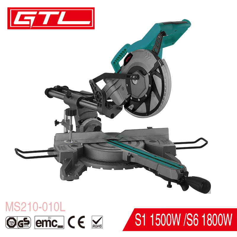 Power Tool 1800W 210mm Sliding Compound Miter Saw (MS210-010L)