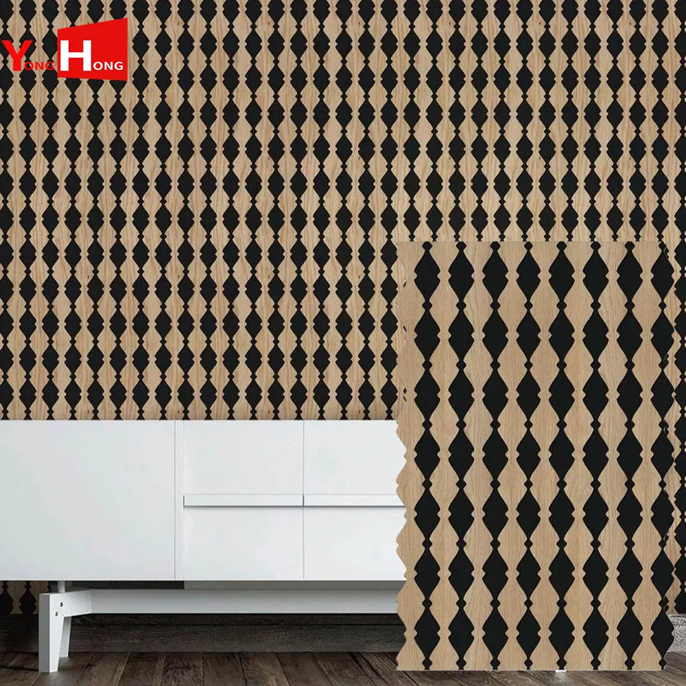Hot Sale WPC Soundproof Construction-Decoration Wallpaper Panel Acoustic Wall Panels