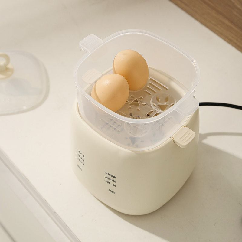 Kaiershi Jj-13y Electric Egg Cooker with Auto Shut off and Timer