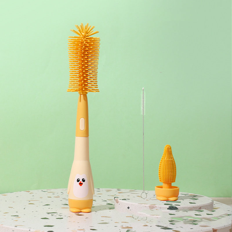 Factory Direct Sale Customizable Easy Store Universal Water Cup Cleaning Baby Straw Pacifier Bottle Brush