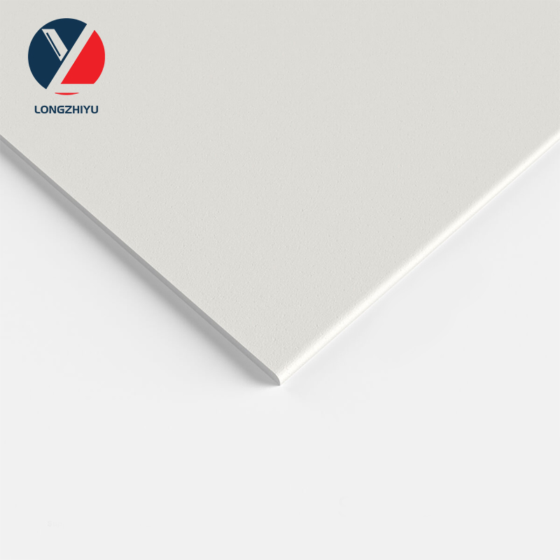595*595*9mm Linyi Pop Gypsum Ceiling Board for Meeting Room Decoration