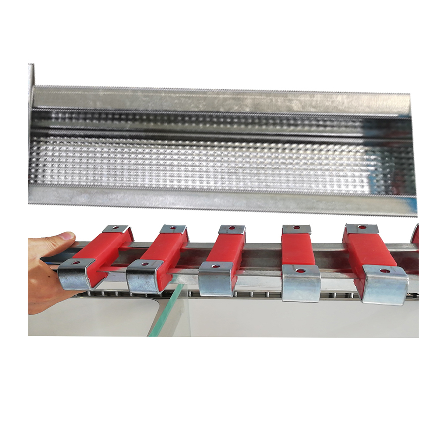 U Type 25 Gauge Steel Frame Keel Hat Channel Steel Stud Track Ceiling Grid for Sound Isolation Clip