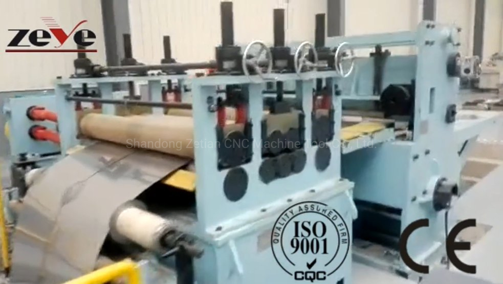 Good Price Aluminum Coil, Galvanized Metal Coil Cut to Length Slitting Line with film Coated Machine