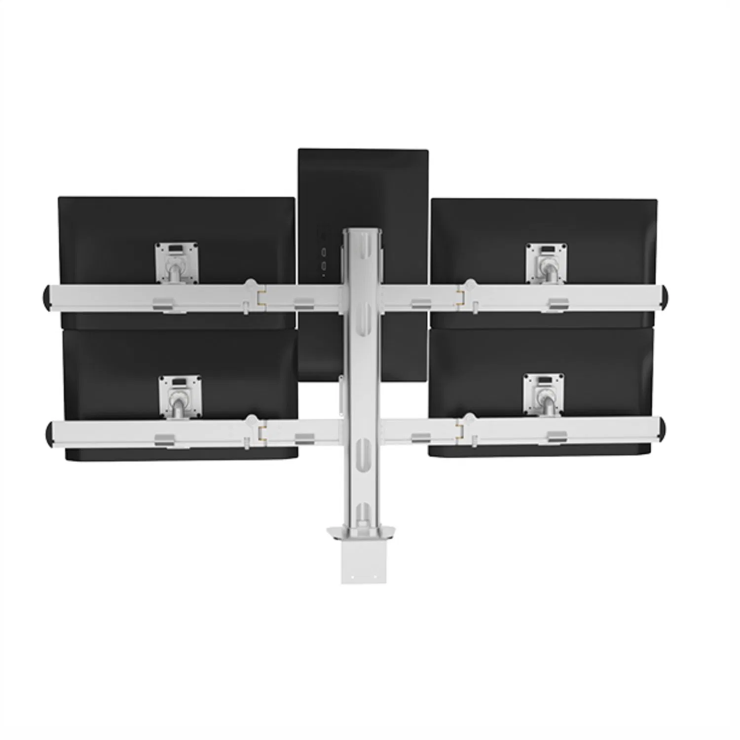 Кронштейн для 6 мониторов, алюминиевый, настольный