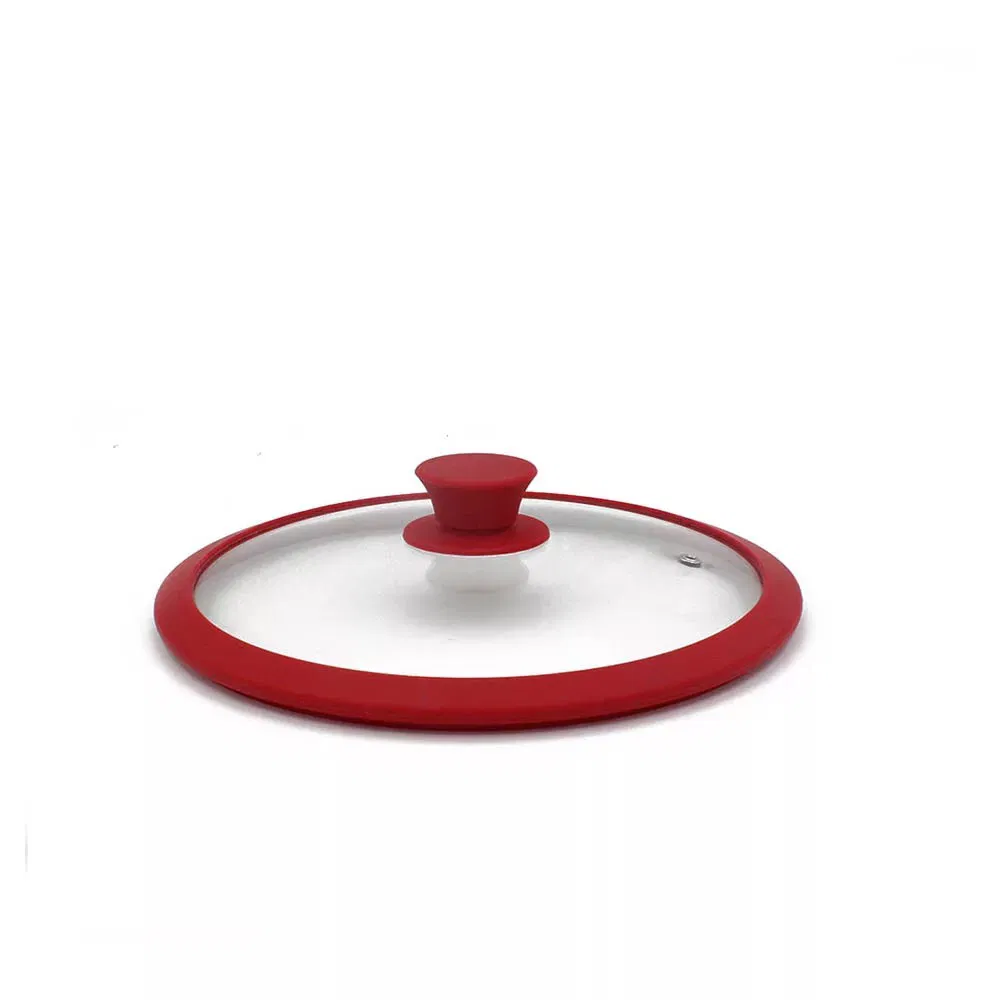 Tempered Glass Lid with Silicone